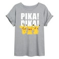 thumbnail image 1 of Pokémon - Pika! Pika! - Juniors Ideal Flowy Muscle T-Shirt, 1 of 5