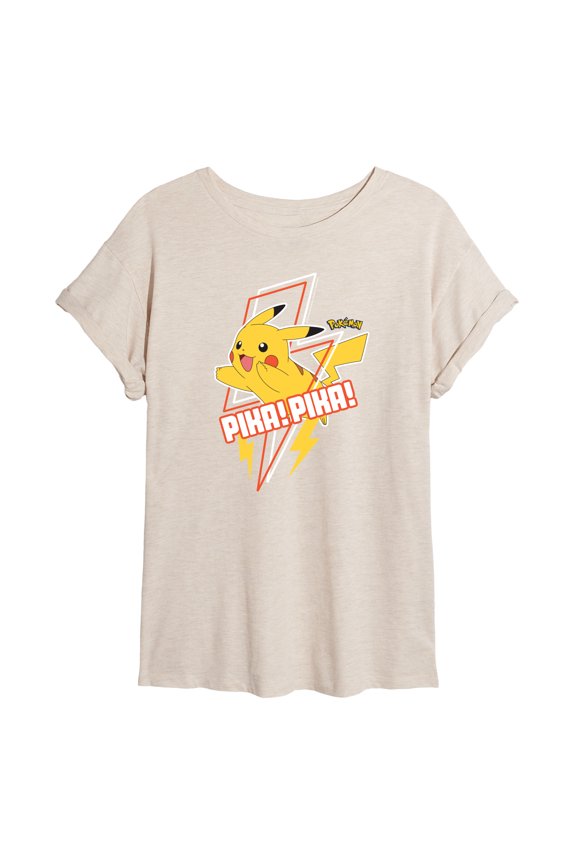 Pokémon - Pika Pika - Juniors Muscle T-Shirt