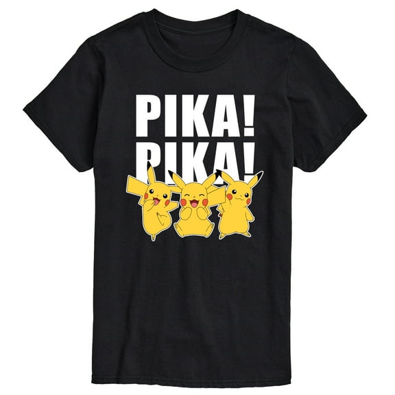 Pokémon - Pika Pika - Men's Short Sleeve Graphic T-Shirt