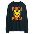 thumbnail image 1 of Pokémon - Pika Pika Scared - Men's Long Sleeve T-Shirt, 1 of 5