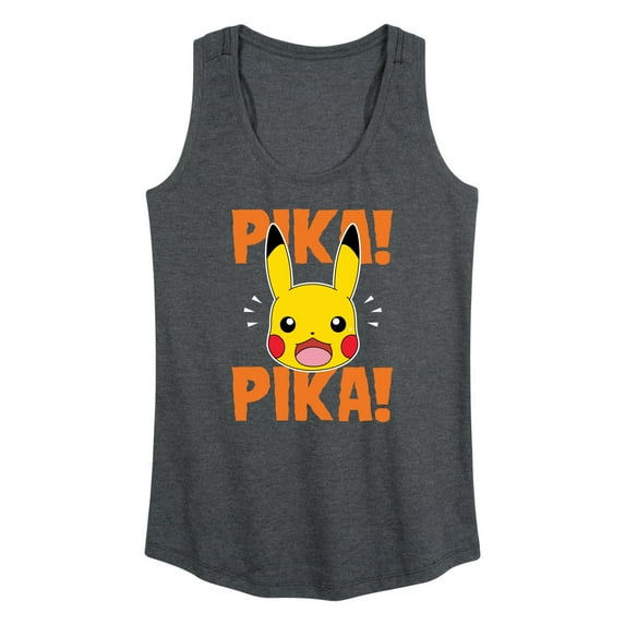 Pokémon - Pika Pika Scared - Women's Racerback Tank Top