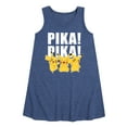 thumbnail image 1 of Pokémon - Pika! Pika! - Youth Girls A-line Dress, 1 of 5