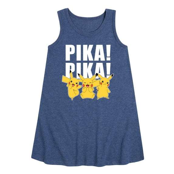 Pokémon - Pika! Pika! - Youth Girls A-line Dress