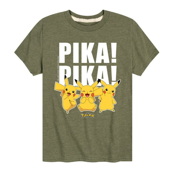 Pokémon - Pika! Pika! - Youth Short Sleeve Graphic T-Shirt