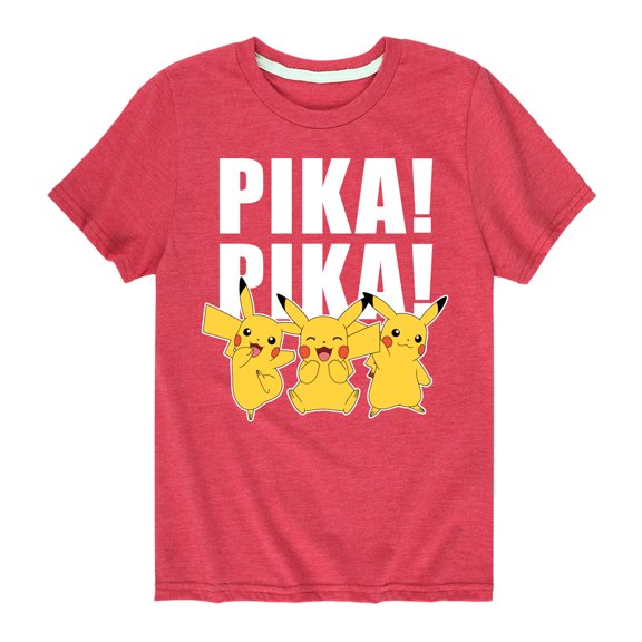 Pokémon - Pika! Pika! - Youth Short Sleeve Graphic T-Shirt