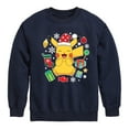 thumbnail image 1 of Pokémon - Pika Presents - Youth Crewneck Fleece Sweatshirt, 1 of 5