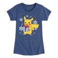 thumbnail image 1 of Pokémon - Pika Presents - Youth Girls Short Sleeve Graphic T-Shirt, 1 of 5