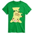 thumbnail image 1 of Pokémon - Pika Red Cheeks - Men's Short Sleeve Graphic T-Shirt, 1 of 4