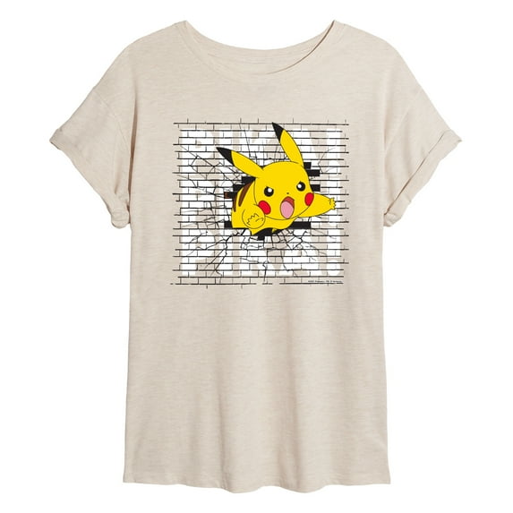 Pokémon - Pika Wall Art - Juniors Muscle T-Shirt