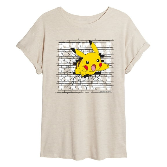 Pokémon - Pika Wall Art - Juniors Muscle T-Shirt