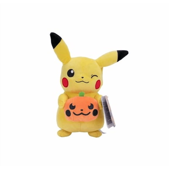 Pokmon Pikachu 8-inch With Pumpkin Halloween Plush