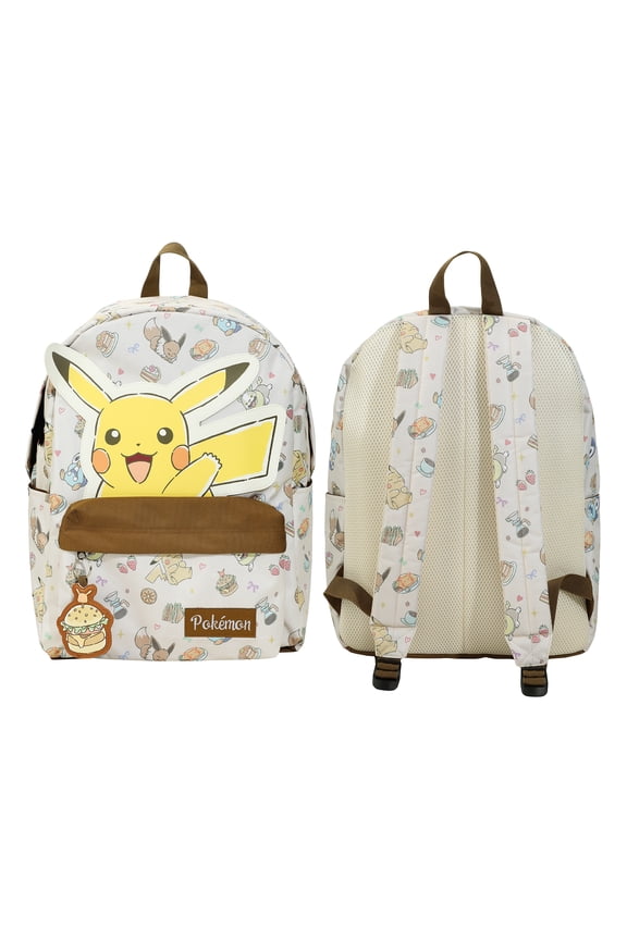 Pokmon Pikachu All-Over Print Characters 17" Adult Backpack