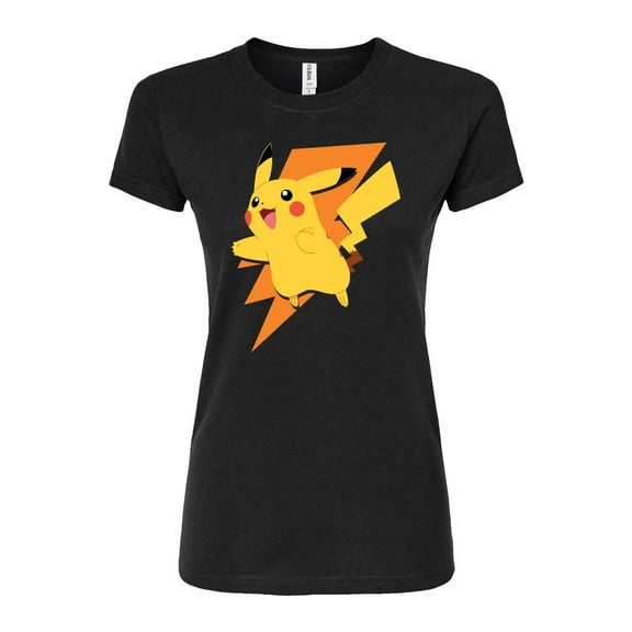 Pokémon - Pikachu Bolt - Juniors Fitted Graphic T-Shirt