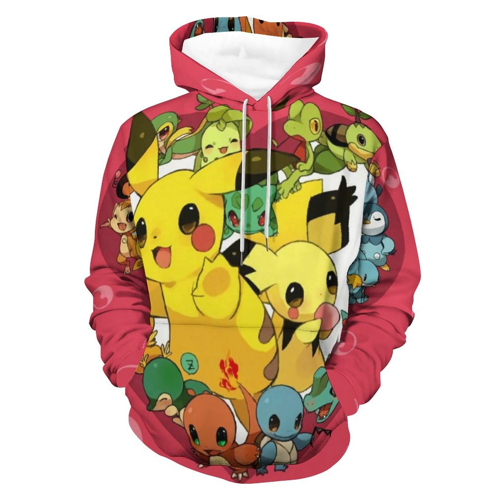Pokémon-Pikachu Charmander Squirtle Bulbasaur Party Men Women Unisex ...