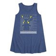 thumbnail image 1 of Pokémon - Pikachu Checkered - Youth Girls A-line Dress, 1 of 5