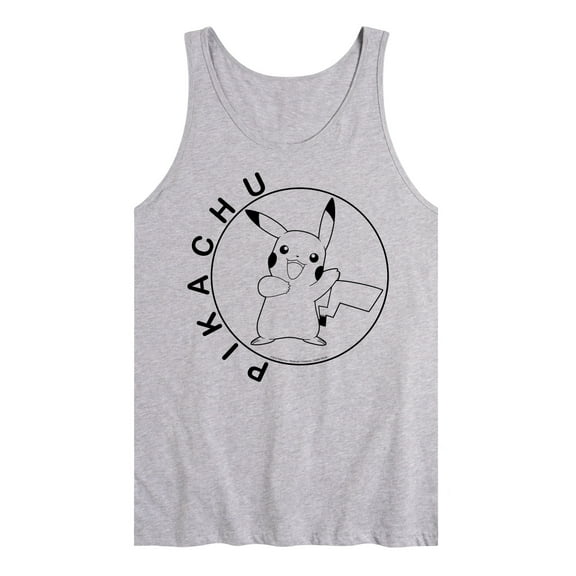 Pokémon - Pikachu Circle - Men's Jersey Tank Top
