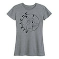 thumbnail image 1 of Pokémon - Pikachu Circle - Women's Short Sleeve Graphic T-Shirt, 1 of 5