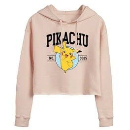 Pikachu crop top hoodie hotsell