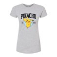 thumbnail image 1 of Pokémon - Pikachu Collegiate - Juniors Fitted Graphic T-Shirt, 1 of 5