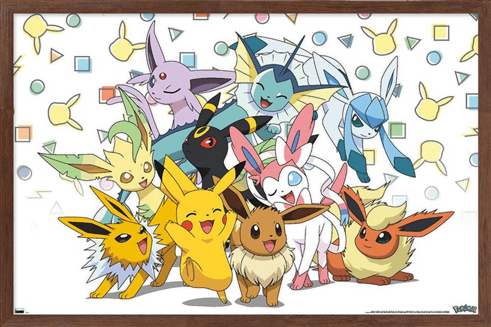 Pokemon Eeveelutions Print - Familytree