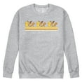 thumbnail image 1 of Pokémon - Pikachu Eevee Retro - Men's Crew Neck Fleece Pullover, 1 of 5