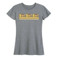 thumbnail image 1 of Pokémon - Pikachu Eevee Retro - Women's Short Sleeve Graphic T-Shirt, 1 of 5