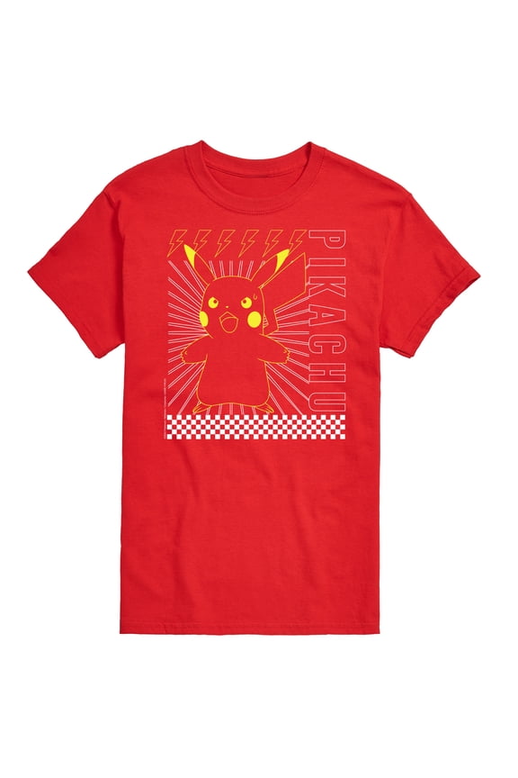 Pokémon - Pikachu Electric Bolt - Men's Short Sleeve Graphic T-Shirt