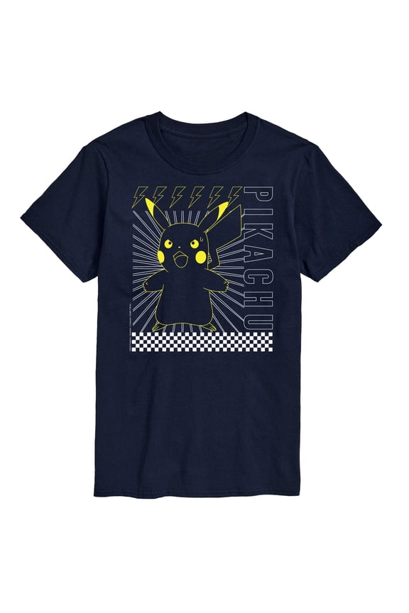Pokémon - Pikachu Electric Bolt - Men's Short Sleeve Graphic T-Shirt