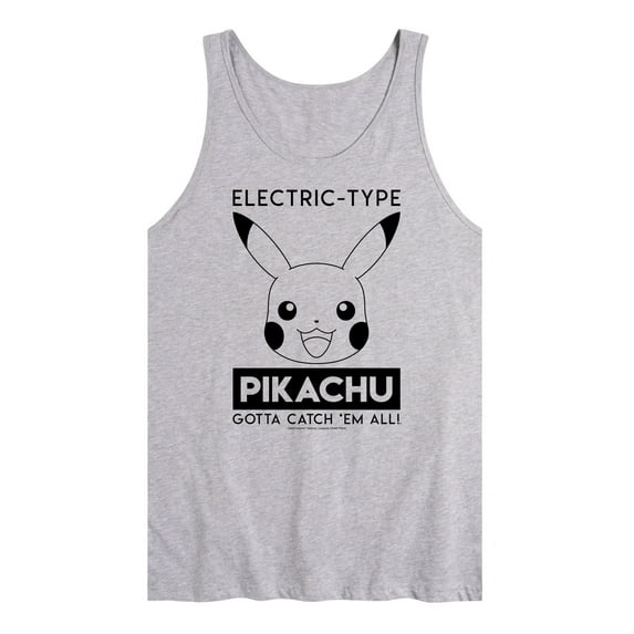 Pokémon - Pikachu Electric Type - Men's Jersey Tank Top