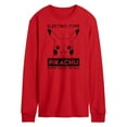 thumbnail image 1 of Pokémon - Pikachu Electric Type - Men's Long Sleeve T-Shirt, 1 of 4