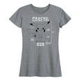 thumbnail image 1 of Pokémon - Pikachu Electric-Type - Women's Short Sleeve Graphic T-Shirt, 1 of 5