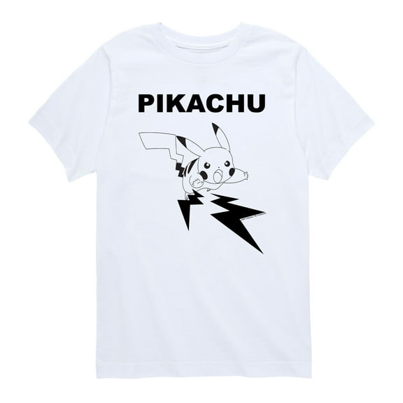 Pokémon - Pikachu Engage - Youth Short Sleeve Graphic T-Shirt
