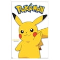 thumbnail image 1 of Pokémon - Pikachu Feature Series Wall Poster, 14.725" x 22.375" Framed, 1 of 5