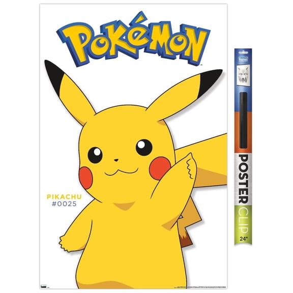 Pokemon - Pikachu Feature Series Wall Poster, 22.375" x 34"