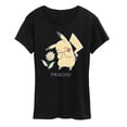 thumbnail image 1 of Pokémon - Pikachu Flowers  - Women's Short Sleeve Graphic T-Shirt, 1 of 5