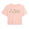 thumbnail image 1 of Pokémon - Pikachu Fruits Women's Cropped Graphic T-Shirt, 1 of 3