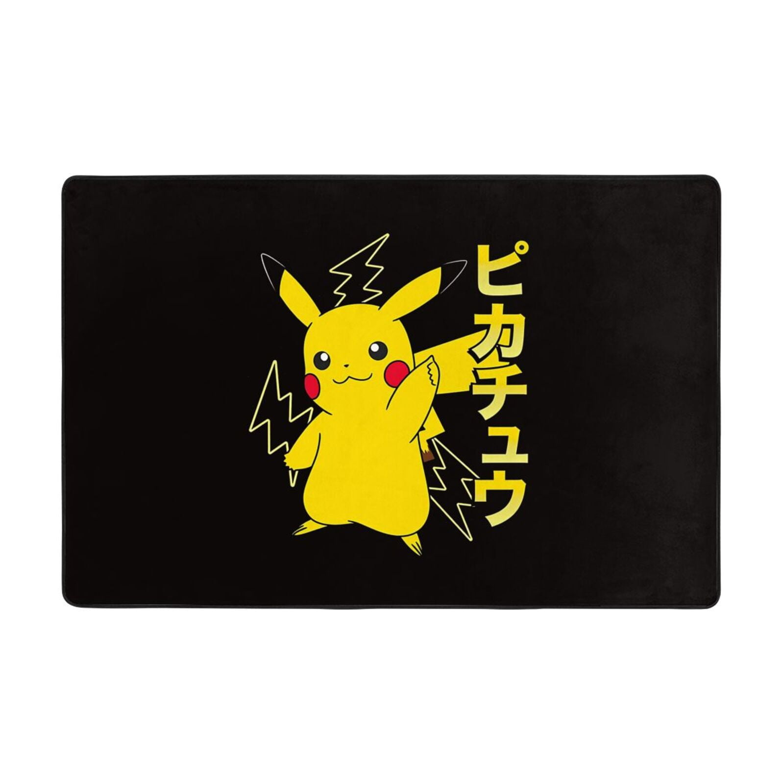 Kids Pokemon Pikachu Anti-Slip Rugs Carpet Living Room