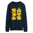 thumbnail image 1 of Pokémon - Pikachu Grid - Men's Long Sleeve T-Shirt, 1 of 5