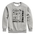 thumbnail image 1 of Pokémon - Pikachu Info Chart - Youth Crewneck Fleece Sweatshirt, 1 of 4