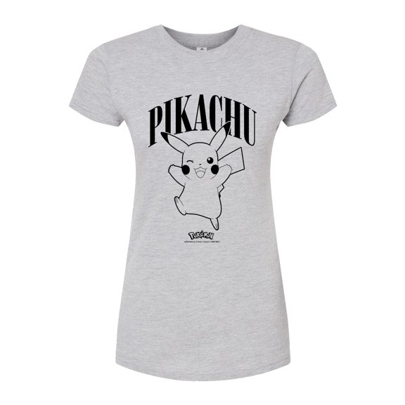 Pokémon - Pikachu - Juniors Fitted Graphic T-Shirt