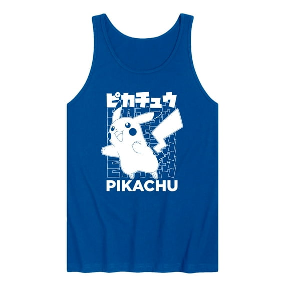 Pokémon - Pikachu Kanji - Men's Sleeveless Graphic Tank