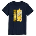 thumbnail image 1 of Pokémon - Pikachu Lightning Bolts - Men's Short Sleeve Graphic T-Shirt, 1 of 5