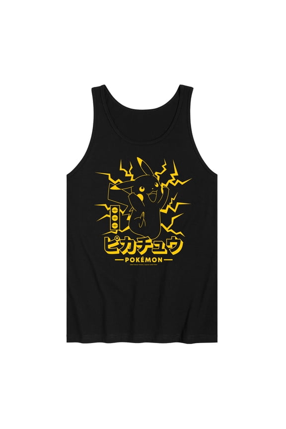 Pokémon - Pikachu Lightning - Men's Jersey Tank Top