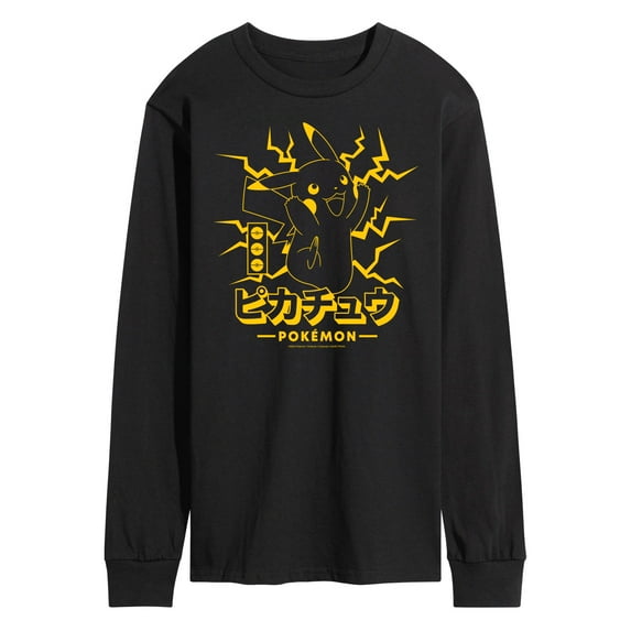 Pokémon - Pikachu Lightning - Men's Long Sleeve T-Shirt