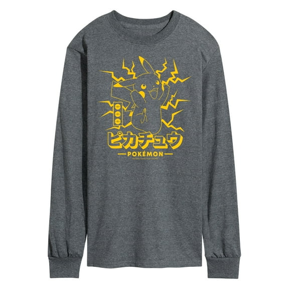 Pokémon - Pikachu Lightning - Men's Long Sleeve T-Shirt