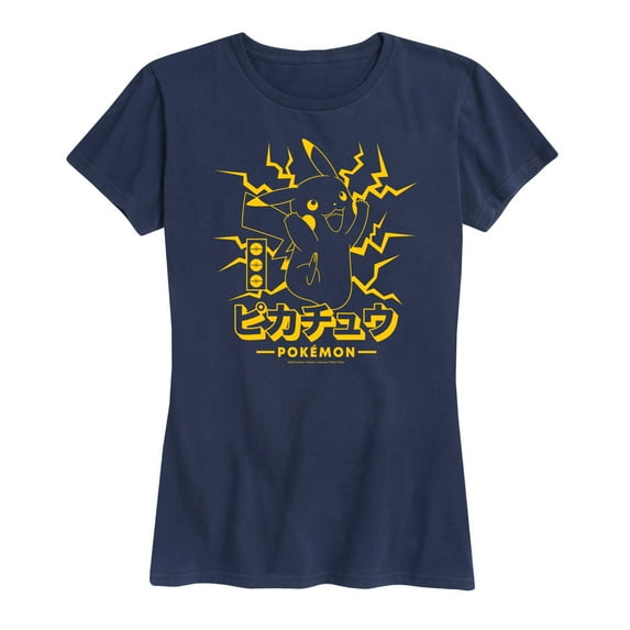 Pokémon - Pikachu Lightning - Women's Short Sleeve Graphic T-Shirt