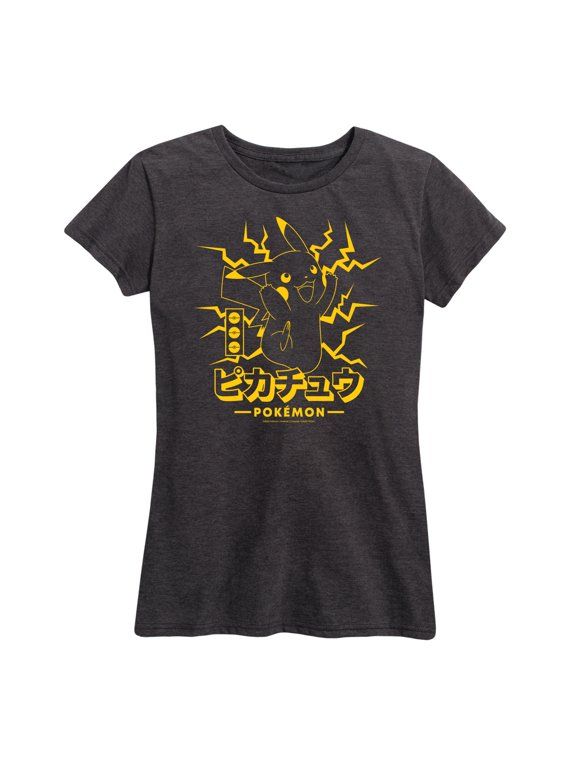 Pokémon - Pikachu Lightning Women's Short Sleeve Graphic T-Shirt