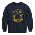 thumbnail image 1 of Pokémon - Pikachu Lightning - Youth Crewneck Fleece Sweatshirt, 1 of 5