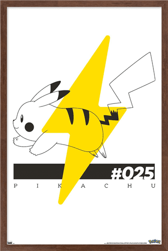 Pokémon - Pikachu, Eevee, And Its Evolutions Wall Poster, 22.375 x 34 