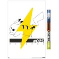 thumbnail image 1 of Pokémon - Pikachu Line 25 Wall Poster, 22.375" x 34", 1 of 5